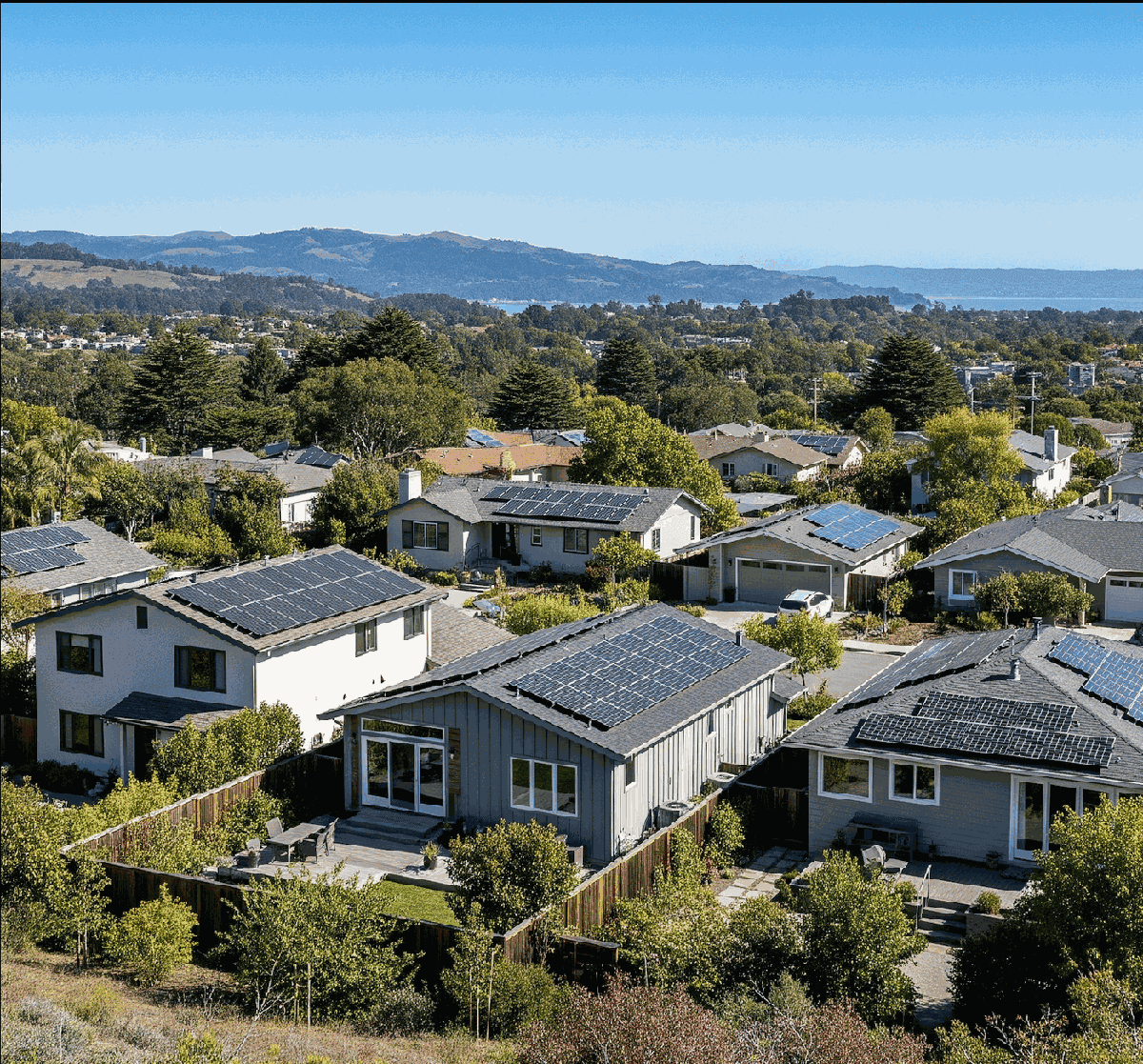 Chart showing solar energy waste in California in 2024